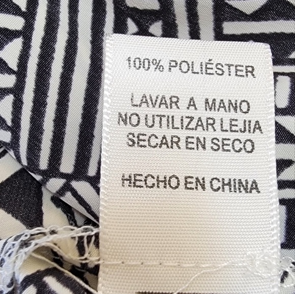 Francesca’s Maxi Dress Hello Miss Strapless Aztec Pattern Size Medium EUC - Picture 7 of 11